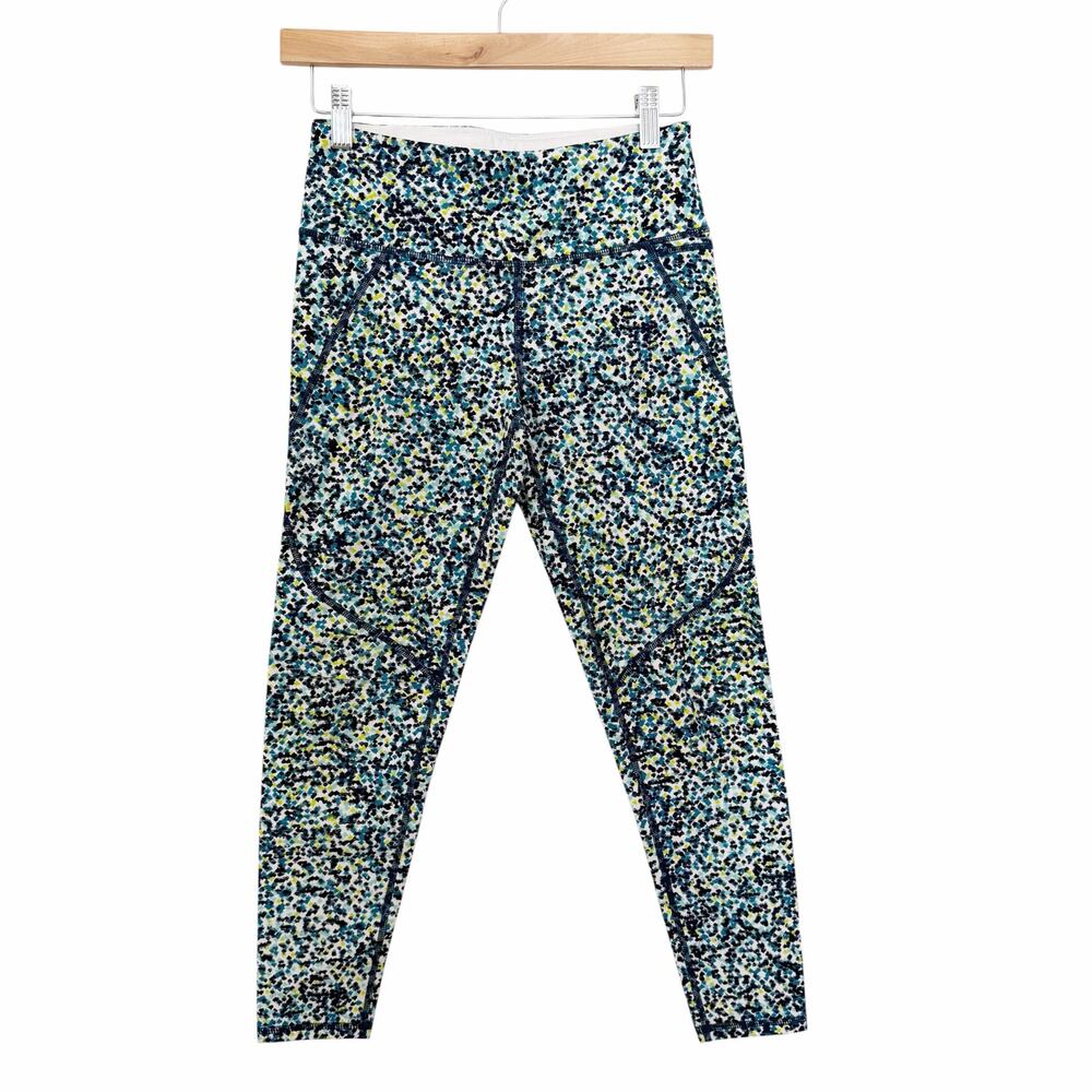 Sweaty Betty The Power 7/8 Length Printed Leggings Sz XS